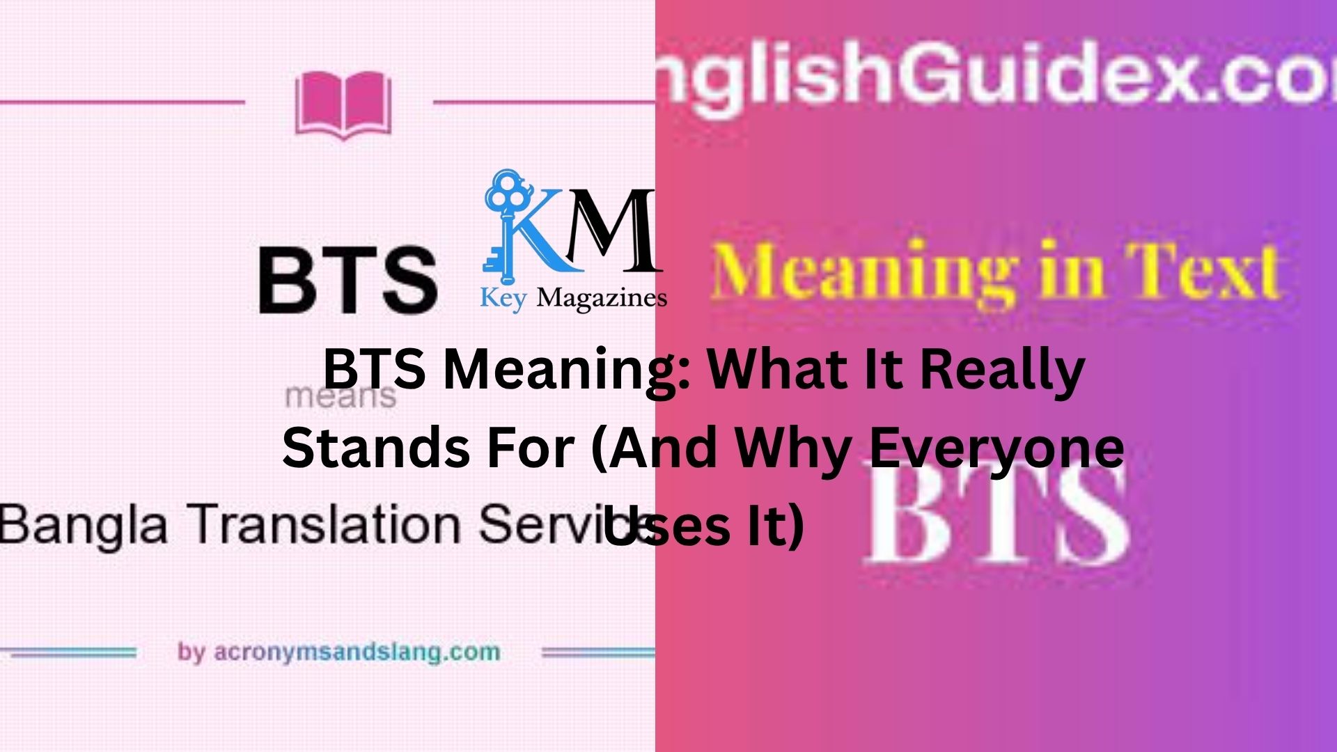 bts meaning